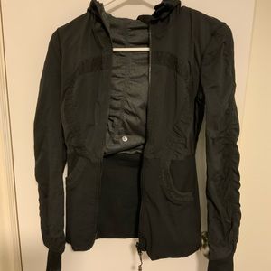 Lululemon dance studio jacket size 4 black